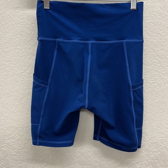 Wolven Blue Bike Shorts M With side Pockets - Picture 4 of 4